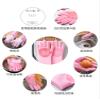 Rubber Dishwashing Gloves Female Durable Waterproof Kitchen Rubber Brush Bowl Artifact Household Household Chores Silicone Plastic Laundry (Color : Blue) view 4