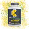 Transforme Vitamin C 1000mg | 180 Premium Vegan & Vegetarian Tablets | 6 Month Supply | High Strength Ascorbic Acid Enhanced with 200mg Citrus Bioflavonoids | for Normal Immune System | UK Made view 2