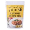 Naturally Yours Pasta Red Lentil Gluten Free | 100% Natural & Vegetarian | Corn Amaranth Bengal Gram Jowar Rice | Easy to Cook & Rich in Fibre | 200g view 1