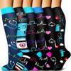 Bluemaple Copper Compression Socks Women & Men(6 Pairs) - Best for Running,Medical,Athletic Sports,Flight Travel, Pregnancy view 1