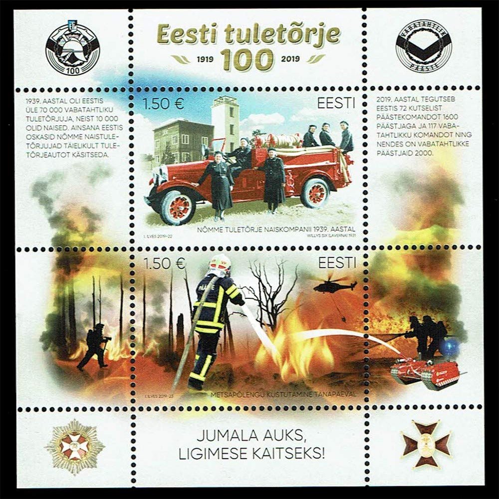2019 Estonia 100th Anniversary Vigili del Fuoco