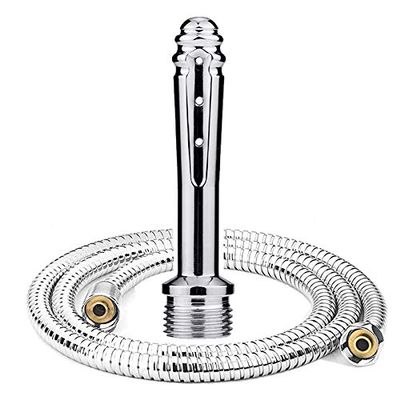 Shower Douche for Enema Rinse, Enemator Cleaning Shower Both for Men and Women-Handheld Shower Bidet for Pregnant Women 59-inch Shower Hose Small
