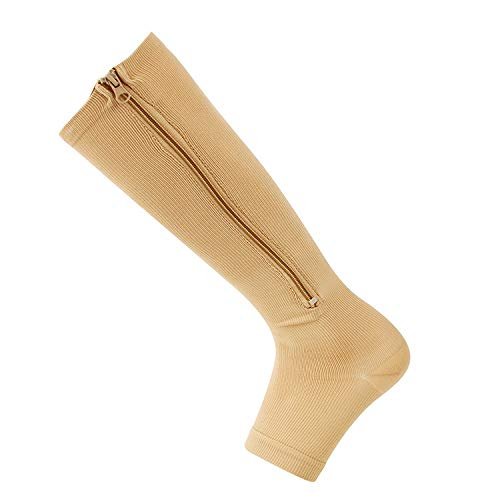Compression Socks L/XL Light Yellow * 3 Pairs