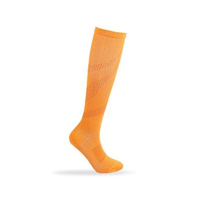 Cycling Running Long Leggings Sports Compression Socks S/M Orange * 2 Pairs