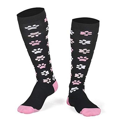 Marathon Outdoor Cycling Running Breathable Sports Compression Socks S/M