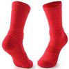 Thick Wear-Resistant Breathable Non-Slip Basketball Football Training Compression Socks Red * 3 Pairs view 1