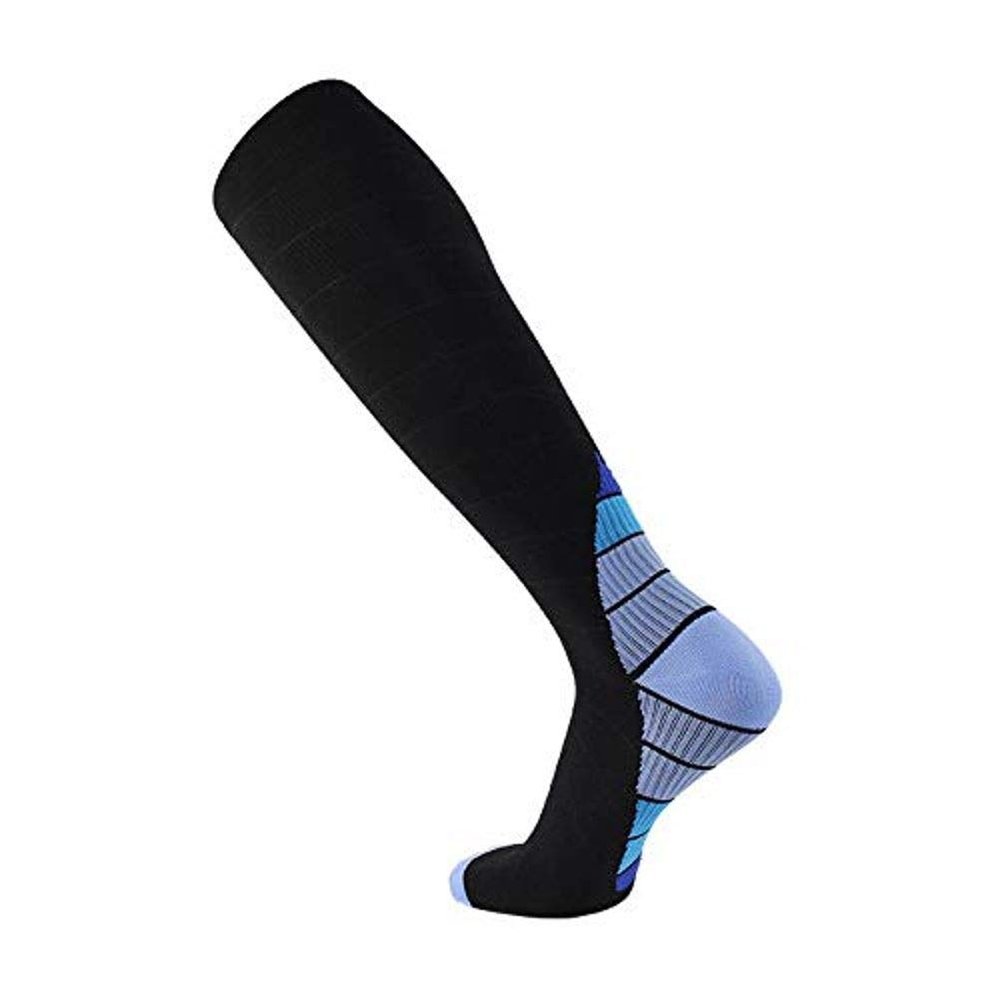 Over-The-Knee Compression Socks M/L Gradient Blue * 3 Pairs