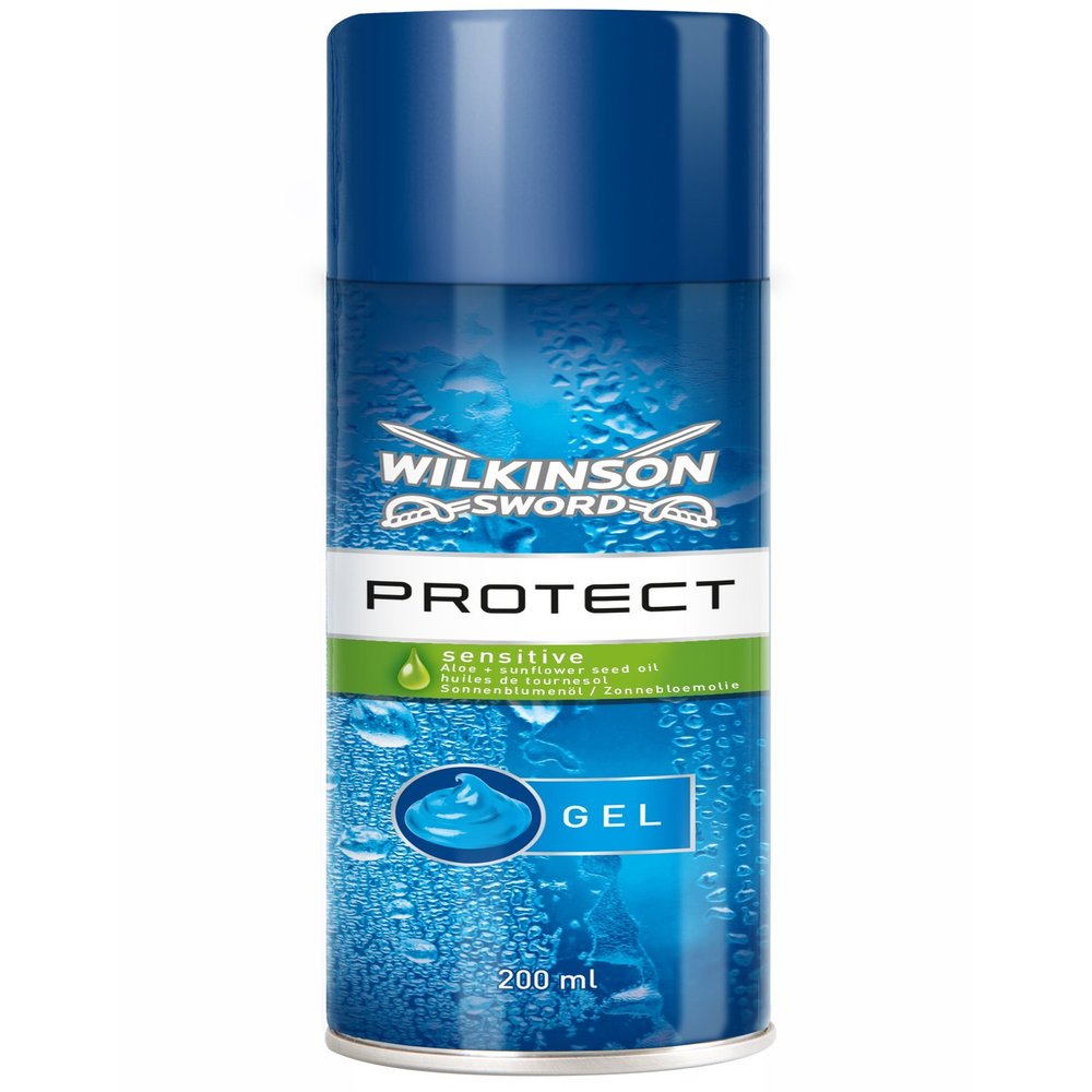 Wilkinson Sword Protect Sensitive Men's Shaving Gel 200 ml Pack of 1
