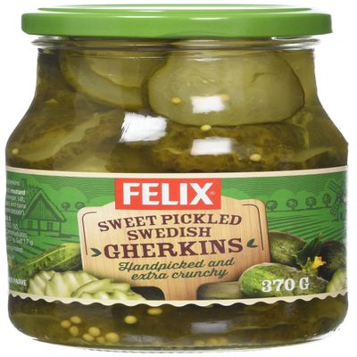 Felix Smorgasgurka Pickled Gherkins, 370 g