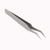 Utoolmart ST-17 Eyelash Extensions Tweezers Micro-magnetic Stainless Steel Precision Tweezers Set with Dolphin-shaped and Curved Pointed Tip Tweezers Nipper for Lash Extensions 3pcs view 1