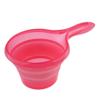 Tubayia Foldable ladle, sauna ladle for kitchen, bathroom, camping, sauna (pink) view 2