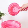 Tubayia Foldable ladle, sauna ladle for kitchen, bathroom, camping, sauna (pink) view 3