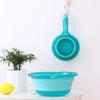 Tubayia Foldable ladle, sauna ladle for kitchen, bathroom, camping, sauna (blue) view 2