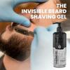 Nishman Transparent Shaving Gel with Pump for Men, Women, 400 ml | Moisturizing and Smooth Shaving Experience (No.3 Easy Shave) view 3