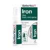 BetterYou Iron Supplement, High Strength Iron 10 Liquid Oral Spray for Men and Women, Fast-Acting to Support Energy & Immune System, Gentle on Stomach, Natural Pomegranate Flavor, 25ml view 1