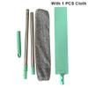 jtxqy Duster Bedside Dust Brush Long Handle Mop Reusable Microfibre Duster Brush, Green, 125cm With 1 PCS Cloth view 2