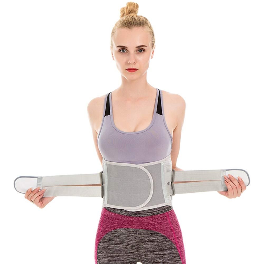 ZFF Lumbar Brace Lower Back Support Belt For Men And Women Sciatica Herniated Disc Scoliosis Pain Relief Adjustable Straps (Size : XXL)