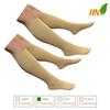 HealthyNees Closed Toe 15-20 mmHg Compression Plus Size Big Wide Leg Calf Socks (Beige 2 Pairs, 4X-Large) view 2