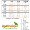 HealthyNees Closed Toe 15-20 mmHg Compression Plus Size Big Wide Leg Calf Socks (Beige 2 Pairs, 4X-Large) view 3