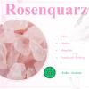 mookaitedecor Natural Rose Quartz Crystal Ball with Wooden Stand, Healing Crystal Stone Balls for Fengshui, Meditation, Reiki, Chakra Balance, Healing, Home & Office Decoration, 60-65mm view 3