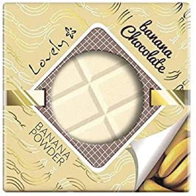 Lovely Makeup Banana Chocolate Powder Polvos Compactos