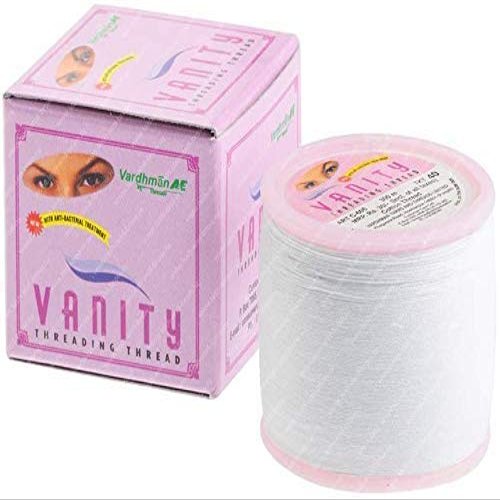 Vanity Eyebrow Threading Anti Bacterial Cotton Thread - Pack of 4 Rolls