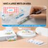 100Pack Pill Pouch Bags - (4" X 2.75") Longer and Wider Zipper Pills Bag can Put Cotton swabs and Band-aids Pill and Vitamin Storage Pouches (Blue - 6 mil) view 3