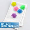 GoldPaddy Reusable Tangle-Free Eco-Friendly Laundry Scrubbing Balls, 15 Pcs, Solid Colorful PVC, 2.36 Inch (6 cm) Across, Enhance Machine Cleaning Power view 3