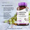 Nutravita Quercetin 500mg with Bromelain & Vitamin C - 120 Vegan Capsules for Immune Support - Blended with Rosehip, Bioflavonoids, Acerola and Rutin Made in The UK view 2
