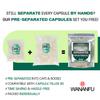 WANANFU Capsule Filling Machine 00 Bundle with Separated Empty Capsules 00 Vegetarian (200 Count), Including Detailed Instructions, Spoon and Screwdriver view 3