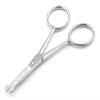 Beauty Plus - Safety Nasal Scissors Mustache Beard Nose Hair Ear Eyebrows Trimmer Rounded Tips view 1