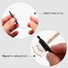 12 Packs Multifunctional Hearing Aid Cleaning Kits with Brush and Wire Cleaner for Sound Tubes, Hearing Aid Cleaning Brush with Magnet for Universal Cleaning view 3