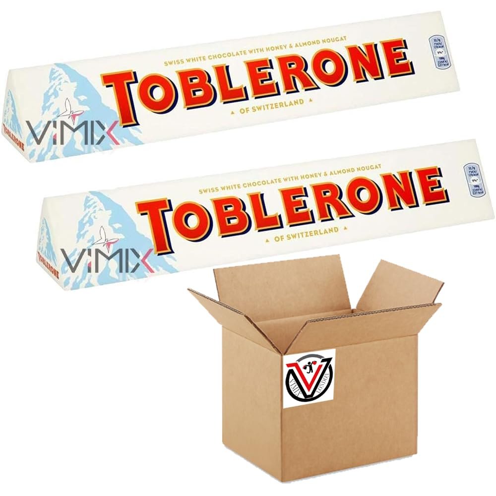 02 x NEW TOBLERONE CHOCOLATE COLLECTION GIFTS (WHITE 360g)