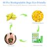 4 Gallon Small Trash Bags Biodegradable 60 Count, Compostable Trash Bags with Strong Tear & Leak Resistant, Recycling Eco-Friendly Garbage Bags for Office Bathroom Diaper Kitchen Car view 2