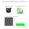 4 Gallon Small Trash Bags Biodegradable 60 Count, Compostable Trash Bags with Strong Tear & Leak Resistant, Recycling Eco-Friendly Garbage Bags for Office Bathroom Diaper Kitchen Car view 3