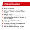 Lauma Medical Open-Toe Compression Knee-High Socks 2332 mmHg  Class II Medical Support for Tired Legs & Swelling Relief view 4