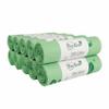 100L x100 Heavy Duty Compostable Food Waste Sacks - BioLiner Food Waste Bin Liners - EN 13432 - Compost Bags with Composting Guide - 100 Litre view 1