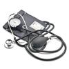 Belmalia Aneroid Sphygmomanometer with Dual Head Stethoscope, Rubber Bulb, Blood Pressure Gauge, Cuff, Bag for Emergency Service, Doctor, Consultation, Black view 1