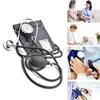 Belmalia Aneroid Sphygmomanometer with Dual Head Stethoscope, Rubber Bulb, Blood Pressure Gauge, Cuff, Bag for Emergency Service, Doctor, Consultation, Black view 4