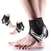 1 Pair Black Ankle Support Sleeve, Breathable Adjustable Elastic Anti-Sprain Ankle Brace Sleeve Ankle Support Foot Support Brace for Sports Arch Support Sprain Recovery Joints Protection (S) view 1