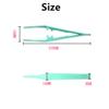 24pcs Disposable Plastic First Aid Tweezers view 2