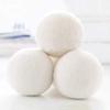 White Felt Ball Wool Beads for DIY Toys Making Craft Felt Poms Wool Roving Reduce The electrostatic of Clothing Dry Ball,White view 1