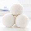 White Felt Ball Wool Beads for DIY Toys Making Craft Felt Poms Wool Roving Reduce The electrostatic of Clothing Dry Ball,White view 2