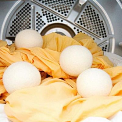 Laundry Ball Fabric Softener Dryer Wool Cleaning Cloth Care Natural Dry Product Washing Decontamination Hair Remover Clean Tools