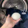 6-Pack 100% Wool Dryer Ball Absorbs Moisture Dry Clothes Zero Pollution No Allergy Less Wrinkles Laundry Dryer Felt Balls,6cm view 4