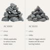 Harvia Sauna Heater Stones (Small 5 - 10cm) 20kg  Non-Gaseous Explosion Safe Guaranteed view 4
