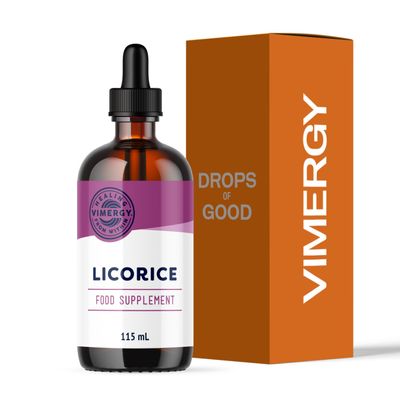 Vimergy Licorice Root Extract, 57 Servings Licorice Supplement Licorice Drops Licorice Extract Vegan Supplement Formulated Without Sugar or Binders Non-GMO & Gluten-Free (115 ml)
