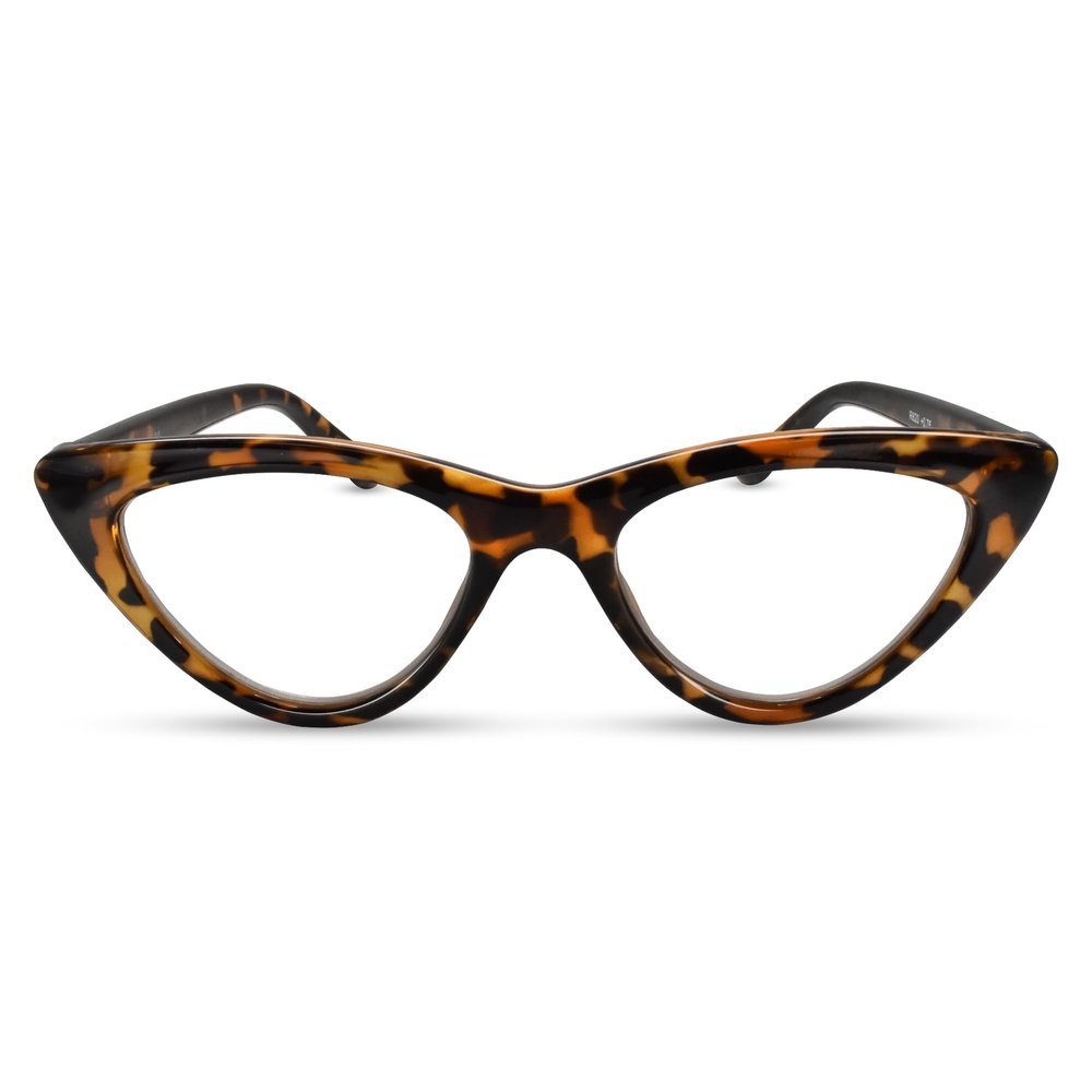 2SeeLife Premium Cat Eye TR-90 Reading Glasses for Women NarrowMedium Fit, Sturdy Frame, Spring Hinges, Stylish Readers, Brown Tortoise, +2.75