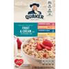 Quaker Instant Oatmeal Fruit & Cream 8 Sachet Box 240g (8.4 OZ) view 1
