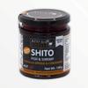 Aftrad Village Kitchen Shito 180g, Hot - A Ghanaian chilli sauce made with smoked fish & shrimps a wonderful condiment for all cooked meals. It can be used as dips, spreads and in sauces. view 1